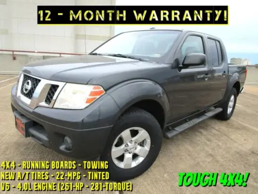 2013 NISSAN FRONTIER CREW CAB