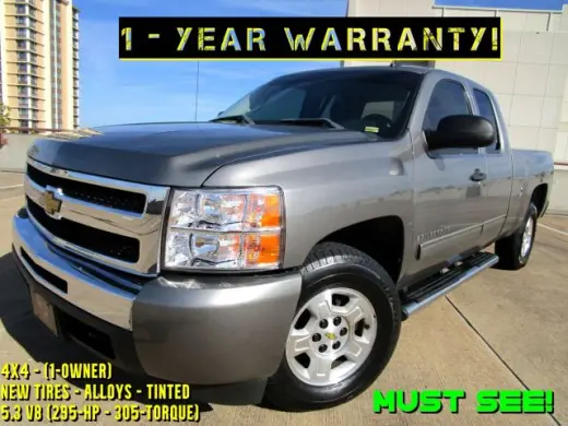2009 CHEVROLET SILVERADO 1500 EXTENDED CAB
