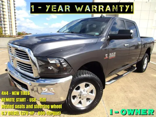 2014 RAM 2500 CREW CAB