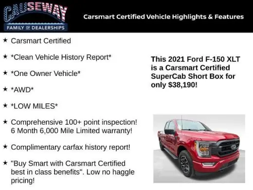 Ford F-150 2021 4x4 Lariat 4dr SuperCab 6.5 ft. SB
