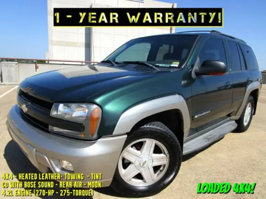2002 CHEVROLET TRAILBLAZER