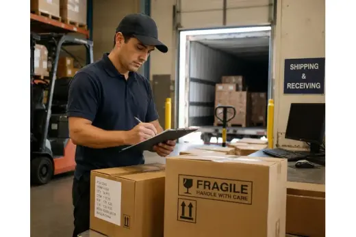 SHIPPING & RECEIVING!