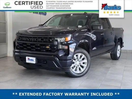 Chevrolet Silverado 1500 2023 4x4 Custom 4dr Crew Cab 5.8 ft. SB