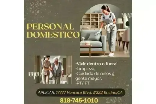 PERSONAL DOMÉSTICO en📍ENCINO