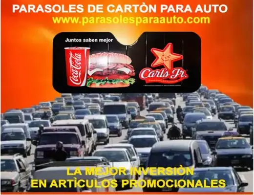 PARASOLES PROMOCIONALES PARA A