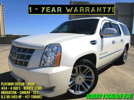 2012 CADILLAC ESCALADE ESV