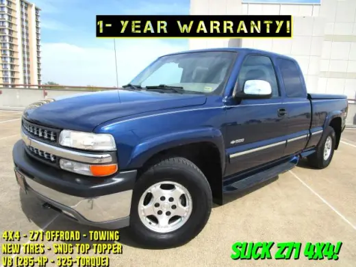 2002 CHEVROLET SILVERADO 1500 EXTENDED CAB