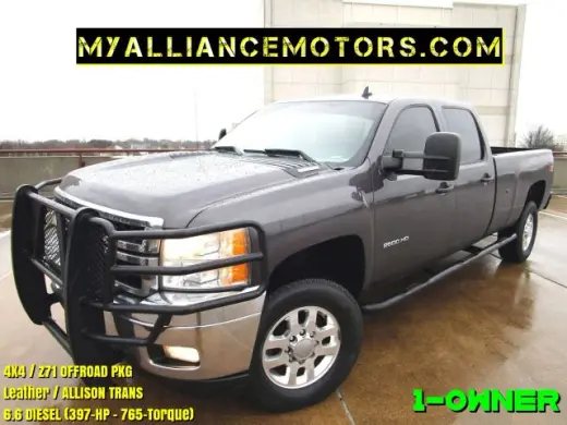 2011 CHEVROLET SILVERADO 2500 HD CREW CAB