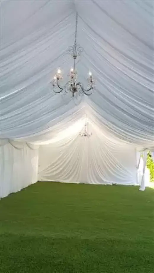 Carpas con draping cualquier t