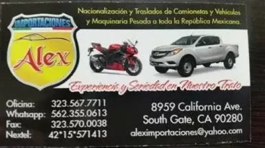 ALEX IMPORTACIONES 81 A 2018