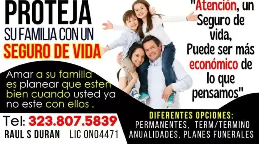 YA TIENES SEGURO DE VIDA?