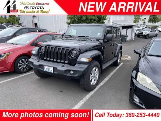 Jeep Wrangler Unlimited 2018 4x4 Sport S 4dr SUV (midyear release)