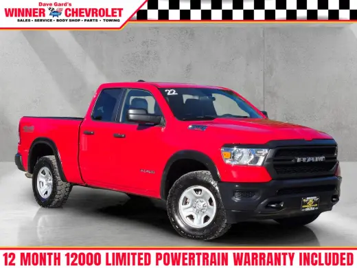 Ram 1500 2022 4x4 Tradesman 4dr Quad Cab 6.4 ft. SB Pickup