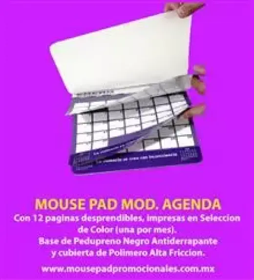 MOUSE PAD CALENDARIO