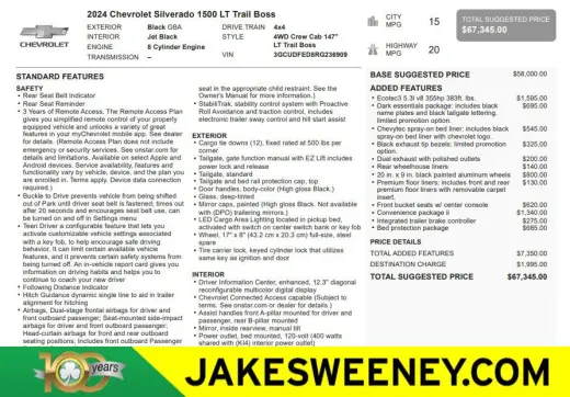 2024 Chevrolet Silverado 1500