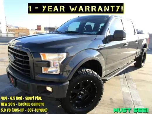2016 FORD F150 SUPERCREW CAB