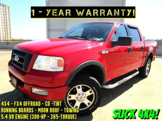 2004 FORD F150 SUPERCREW CAB