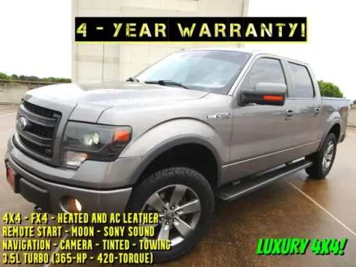 2014 FORD F150 SUPERCREW CAB