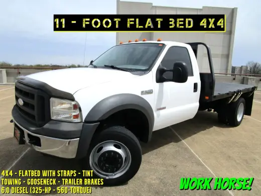 2005 FORD F550 SUPER DUTY REGULAR CAB & CHASSIS