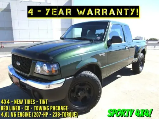2001 FORD RANGER SUPER CAB