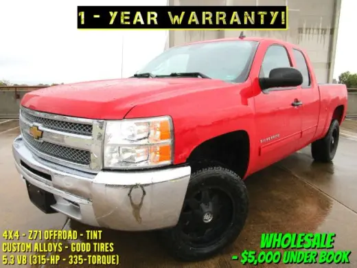 2013 CHEVROLET SILVERADO 1500 EXTENDED CAB