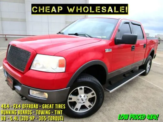 2004 FORD F150 SUPERCREW CAB