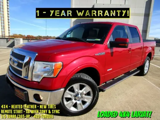 2012 FORD F150 SUPERCREW CAB