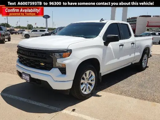 Chevrolet Silverado 1500 2024 4x2 Custom 4dr Double Cab 6.6 ft. SB