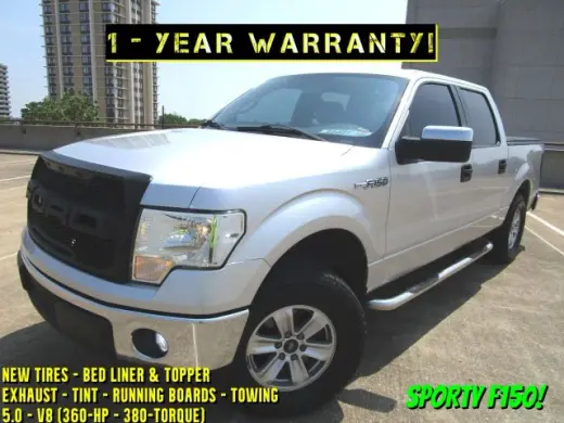 2013 FORD F150 SUPERCREW CAB
