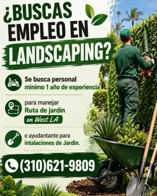 LANDSCAPING EMPLEO! 📍West LA