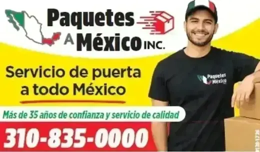 PAQUETES A MÉXICO INC