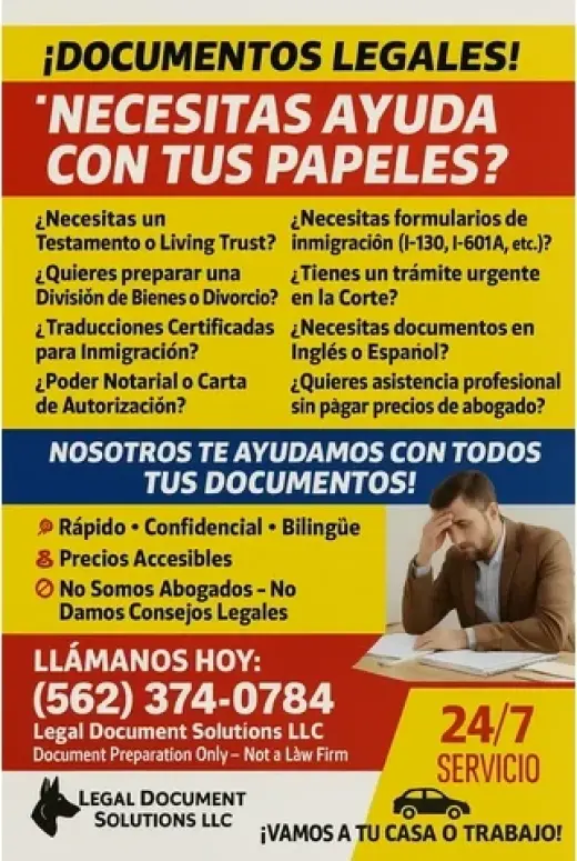 Documentos de inmigración