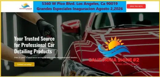 🚗 Detail Supplies Top CA
