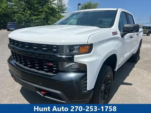 Chevrolet Silverado 1500 2019 4x4 Custom Trail Boss Cabina doble de 4 puertas 5.8 pies caja corta