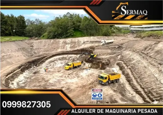 Alquiler de Excavadoras, Quito