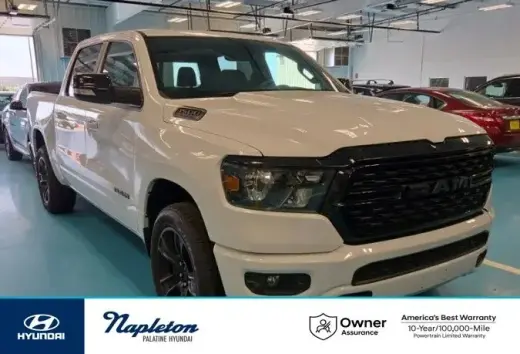 Ram 1500 2022 4x4 Big Horn 4p Puerta Cabina de Tripulación 5.6 ft. SB Camioneta