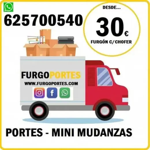 Portes baratos Madrid625700540