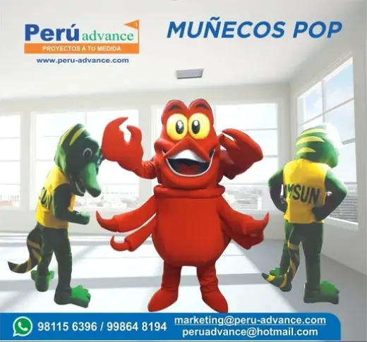 Muñecos Publicitarios en finos