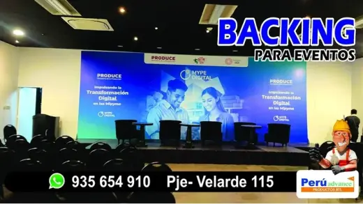 Backings Corporativos eventos
