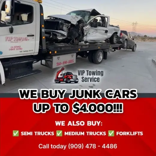 Check out VIP Towing Service!