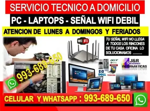 TECNICO REDES WIFI REPETIDOR