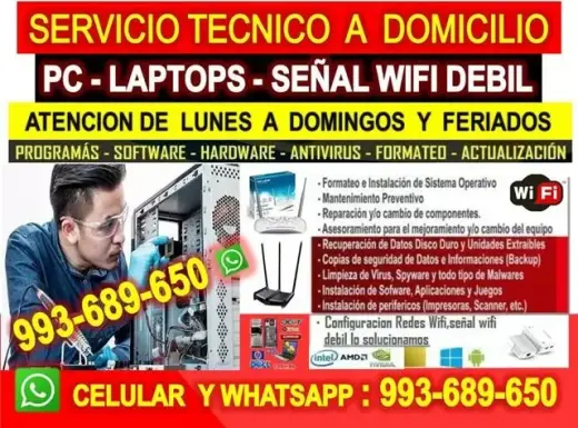 TECNICO REDES WIFI ROUTER