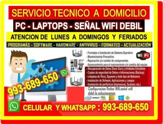 TECNICO WIFI ROUTER CABLEADO