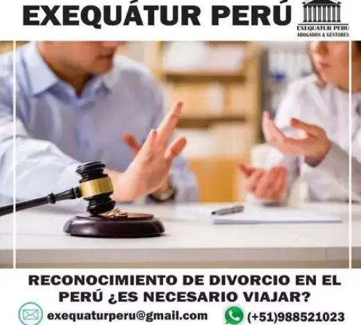 EXEQUATUR EN PERU. Validación