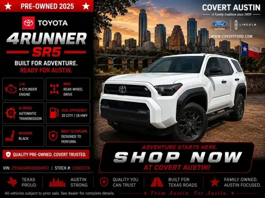 Toyota 4Runner 2025 4x2 SR5 4 puertas SUV