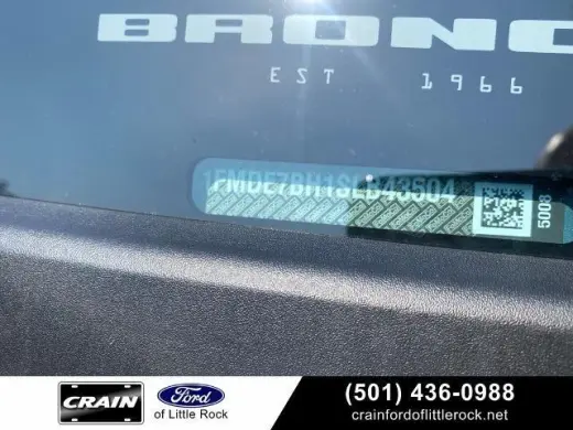 Ford Bronco 2025 4x4 Big Bend 4 puertas SUV