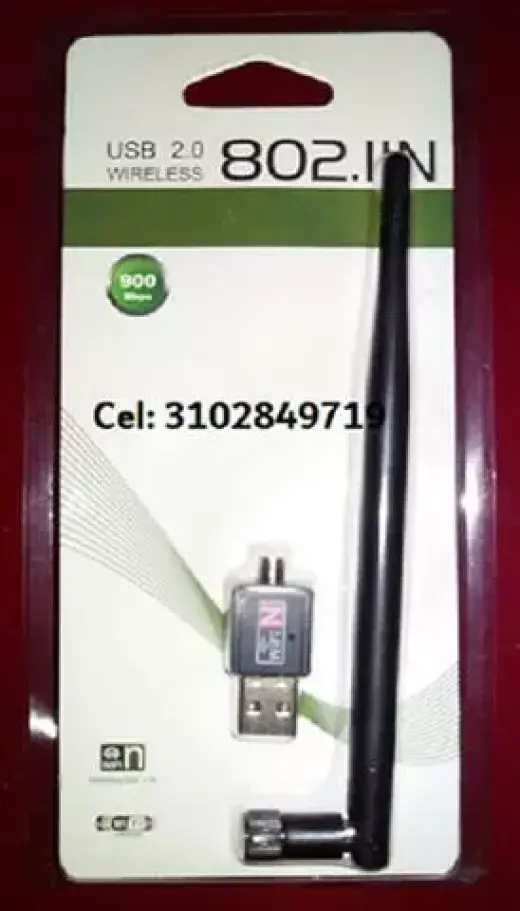 Antena USB wifi de 900 mhps