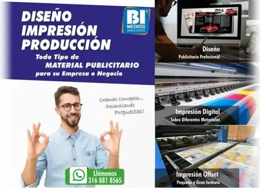 Diseño, Impresión y Producción