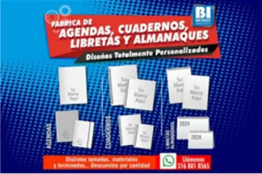 Agendas, Cuadernos, Libretas