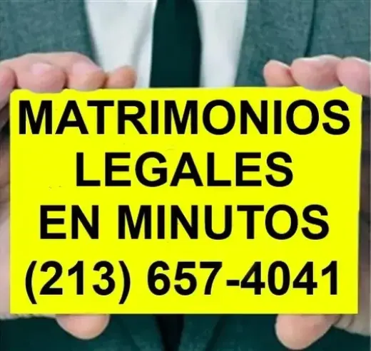 MATRIMONIO LEGAL EN MINUTOS